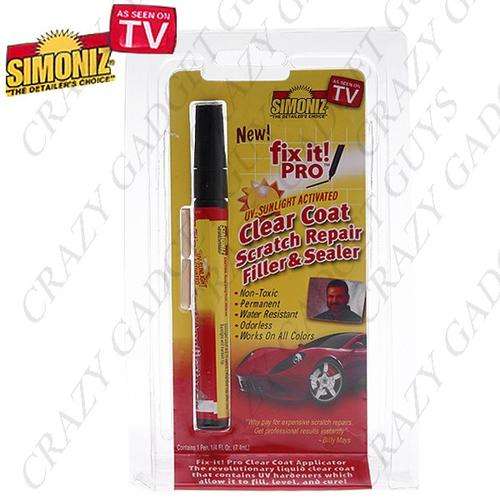 Fix It Pro Clear Universal Car Scratch Repair Remover Pen Simoniz