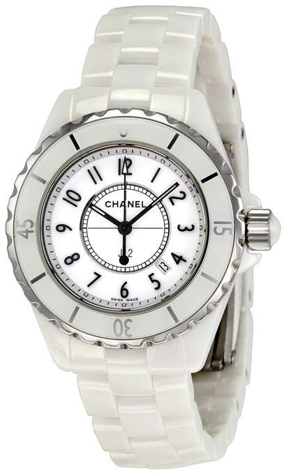 Chanel Women's  DN23788 J12 White Ceramic Bracelet Watch  100% authentic R58999!!!!!