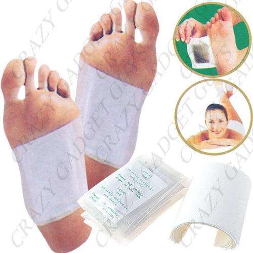 10 x Cleansing Detox Foot Pads Health Care Gadget - White