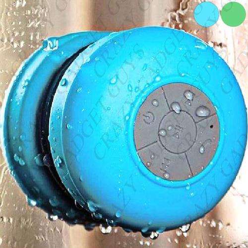 Portable Waterproof Bluetooth V3.0 +EDR Shower Handsfree Suction Speaker w/ Suction Cup Mic f Shower