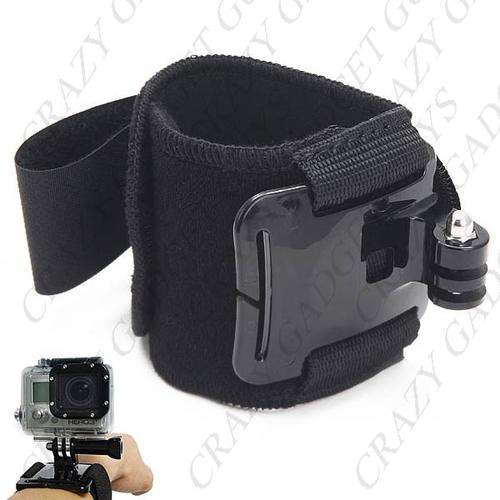 New Wrist Strap with Mount Base Arm Band for Gopro Hero 1/ 2/ 3/ 3+