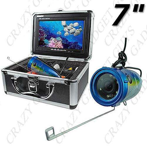 7" TFT LCD Visible Video Camera Fish Finder HD 600TV Lines Underwater Camera Fishing Machine