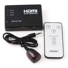 HDMI 3-WAY INTELLIGENT SOURCE SWITCH WITH REMOTE