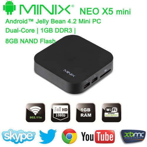 MINIX NEO X5 MINI DUAL-CORE MEDIA CENTRE