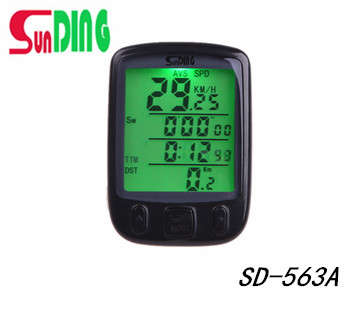 LCD Digital Waterproof Noctilucent Bicycle Bike Computer Speedometer 24 Func PLEASE READ!!!!!!!