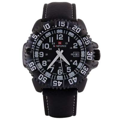 FIRST IN SA!! Naviforce Military Watches ,Japan Quartz ,Date, Water Resistant, Genuine Leather strap