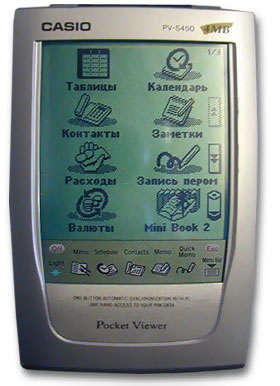 CASIO POCKET VIEWER PV-S450