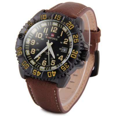 FIRST IN SA!! Naviforce Military Watches ,Japan Quartz ,Date, Water Resistant, Genuine Leather strap