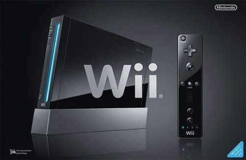 Wii CONSOLE, 2X CONTROLS( 1 WITH MOTION SENSOR PLUS) 1X NUNCHUCK , 3 X GAMES, WE FISH GAME STICK