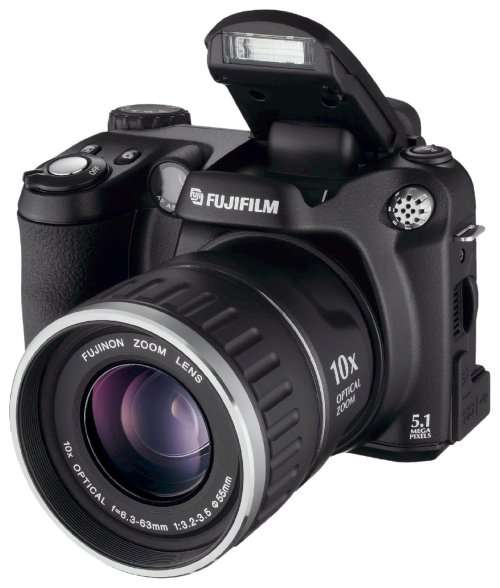 Fujifilm FinePix S5600 Zoom Digital Camera - Black (5.0MP, 10x Optical Zoom) 1.8 inch LCD + 1GIG MEM