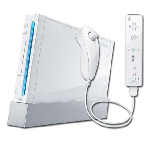 Wii CONSOLE, 2X CONTROLS WITH MOTION SENSOR  2X NUNCHUCK , 6 X GAMES,2 X GUNS, SPORT ACCESSORIES++++