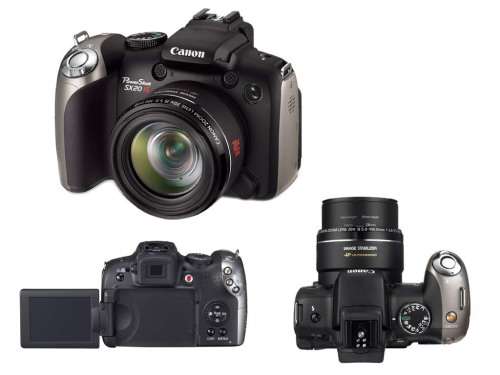 Canon PowerShot SX20IS 12.1MP Digital Camera with 20x Wide Angle Optical Image Stabilized Zoom and 2