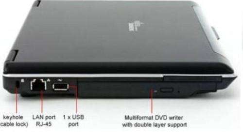 Fujitsu AMILO Pro V3205 - 12.1"  Core Duo T2050 CPU @ 1.60GHz 1.60GHz, 1.5GB RAM. PLEASE READ!!!!!
