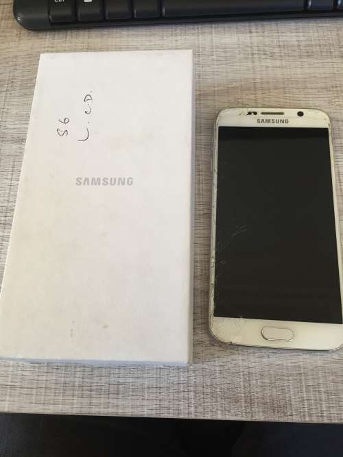 Samsung Galaxy S6 LTE 32GB G920F WHITE PEARL IN ITS ORIGINAL BOX. PLEASE READ!!!!!