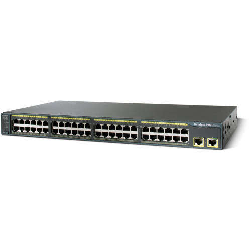 Cisco Catalyst 2960 Series 48 Port 2 10/100/1000 Uplink Switch with LAN Base Image
