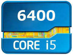 Intel® Core i5-6400 Processor 6M Cache, up to 3.30 GHz, Socket LGA1150