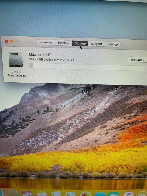 MACBOOK AIR 13`  INTEL CORE i5, 256GB SSD, 4GB RAM, 1.7GHZ  Mid 2011