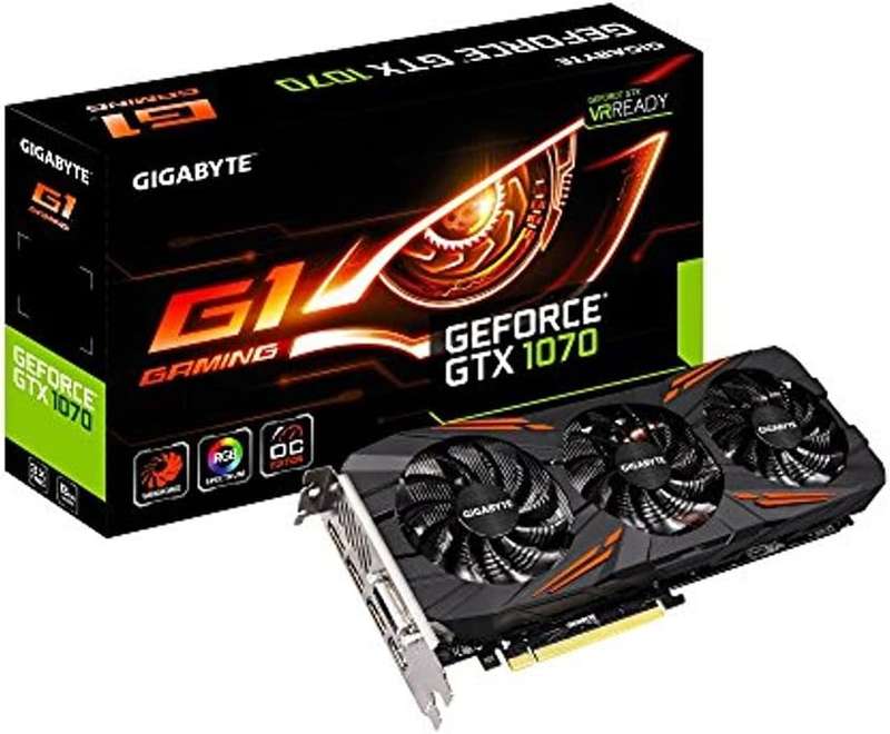 GIGABYTE GeForce® GTX 1070 8GB GAMING OC 8G (rev. 1.0) PLEASE READ!!!!!!!!!! REPAIR OR PARTS!!!