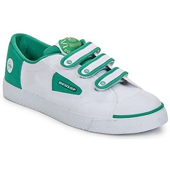 DUNLOP VELCRO RETRO GREEN WHITE SIZE 9  NEW IN BOX