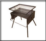 Small Adjustable charcoal braai