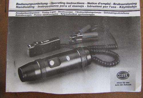 TIMING LIGHT HELLA 12 volt Xenon