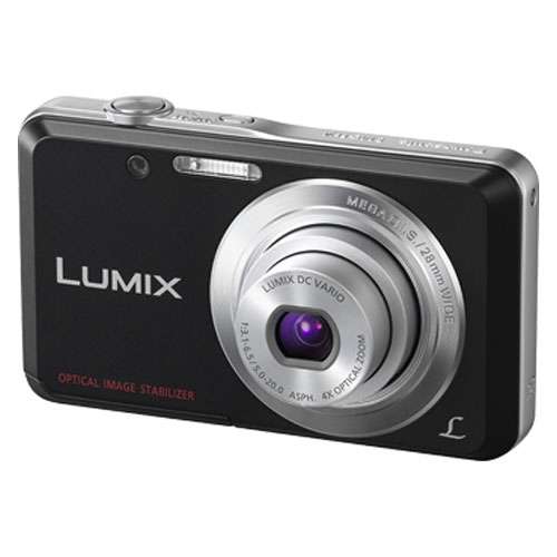 PANASONIC LUMIX FH4 (BLACK) DIGITAL CAMERA -  BOXED - DISPLAY UNIT- FREE CARRY BAG!!