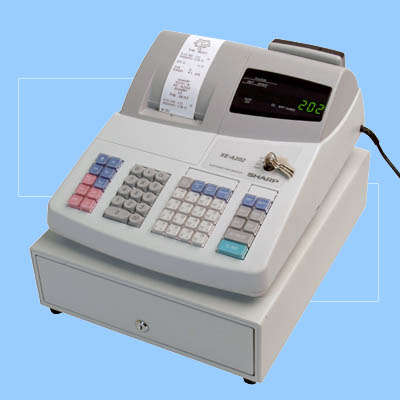SHARP XE-A202 ELECTRONIC CASH REGISTER