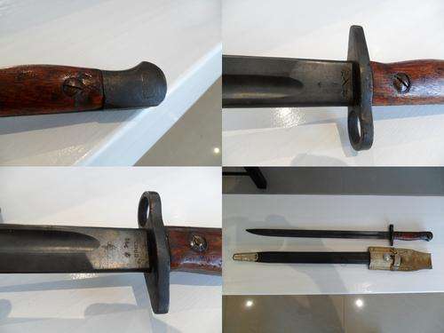 Australian Lithgow Pattern 1907 bayonet 1921