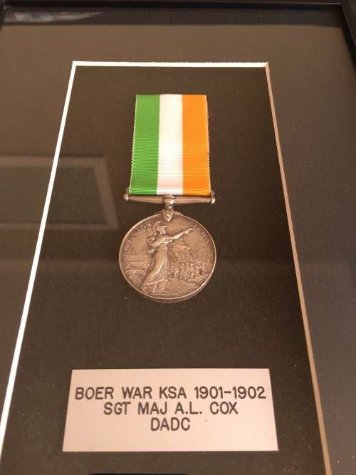 Boer War KSA Medal DADC