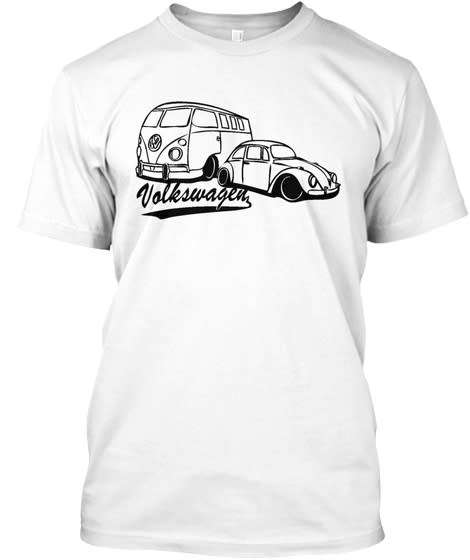 Vintage Volkswagen Vehicles T-Shirt