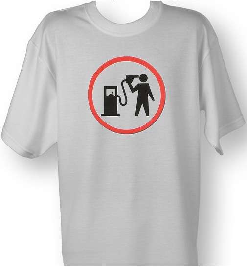 T-SHIRT - PETROL SHOT
