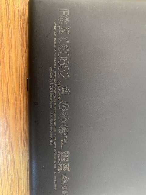 Amazon Kindle 8th Generation (2016) SY69JL 6 WiFi E-reader