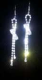 SIMULATED DIAMAND EARINGS
