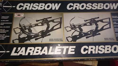 Collector's Crisbow Quadro 2000 Camouflage Compound Hunting Crossbow