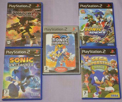 PS2 Sonic Games Bundle