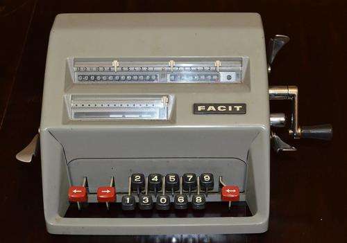 Vintage FACIT Calculator