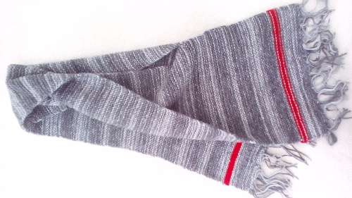 Scarf handknitted thick warm winter