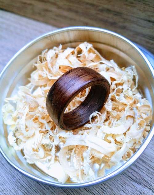 WOOD WOODEN RING WALNUT BENTWOOD SPECIAL R159.00 WAS R269.00