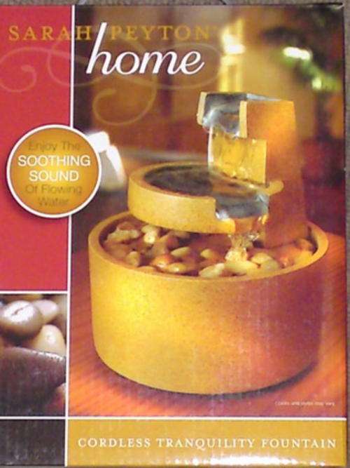 SARA PEYTON TRANQUILLITY FOUNTAIN (ROUND WITH SQUARE TOP STYLE)