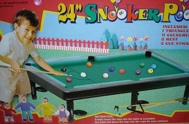 24" SNOOKER /  POOL SET