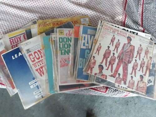 Lot of second hand LPs