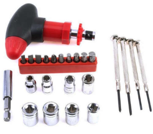 Toolset With Torch