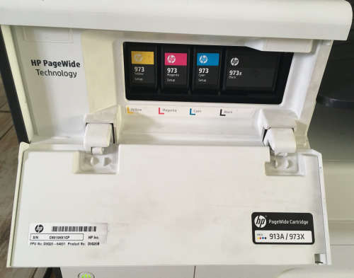 HP PageWide Pro 477dw Wireless Multifunction Colour Printer - less than 2500 Page Count