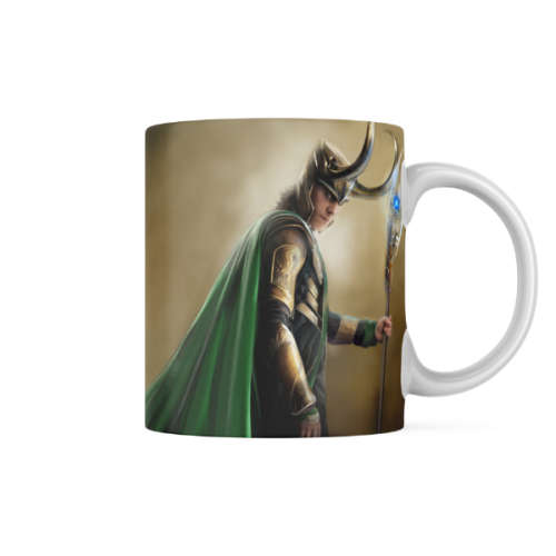 Loki Themed Printed Coffee Cup