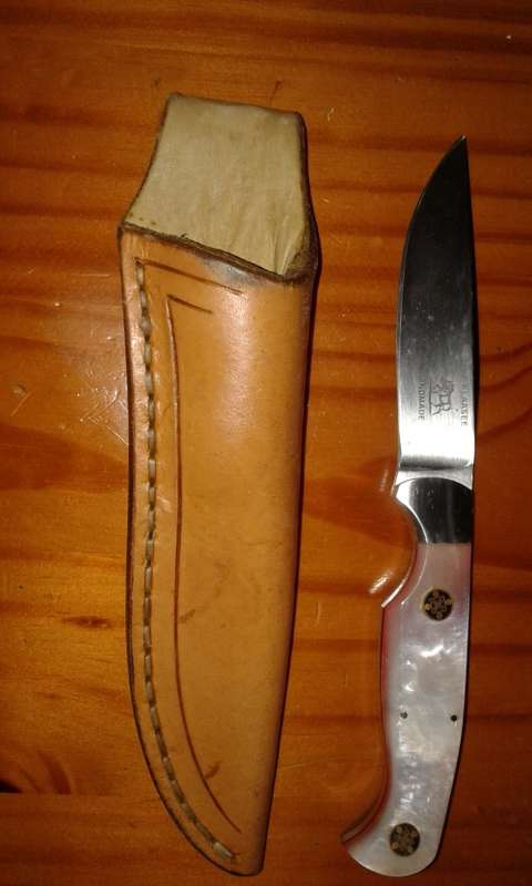 Fixed blade knife made in South africa