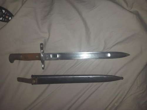 SWISS MADE BAYONET 1914