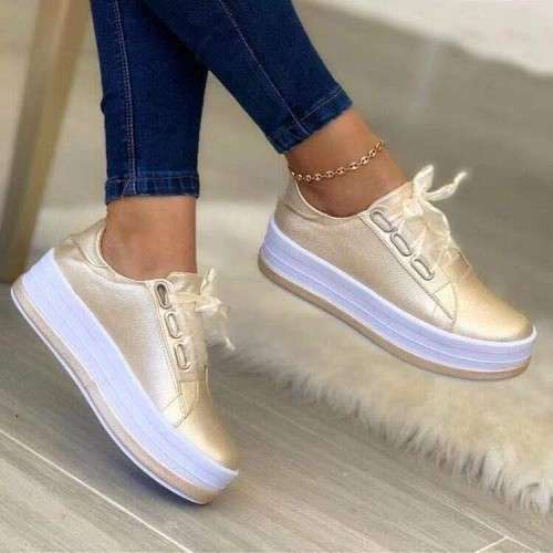 Gold sneaker