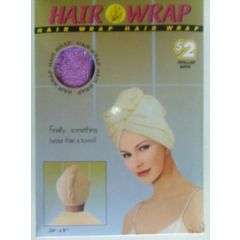 The Amazing Hair Wrap, Finally something better then a towel. Looks, feels and stays better!!