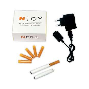 npro starter kit - odour free smoking - silver