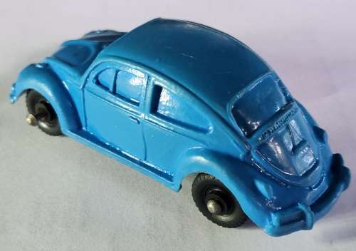 Vintage Tomte Laerdal Volkswagen Beetle, Stavanger Norway, Vinal Plastic Model Car